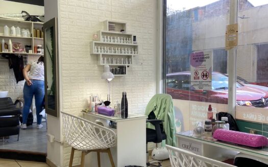 Peluquería rentabilizada en Santiago Centro