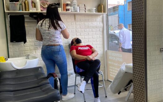 Peluquería rentabilizada en Santiago Centro